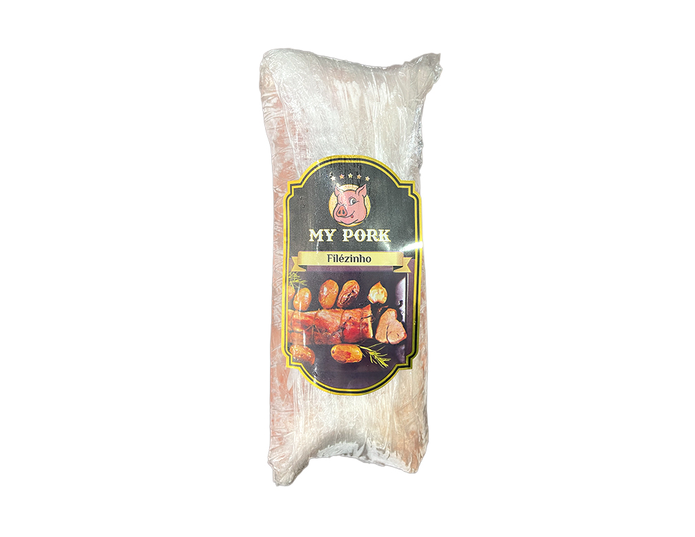 FILÉ MIGNON SUÍNO CONGELADO MY PORK 1 KG (CX 25 KG)